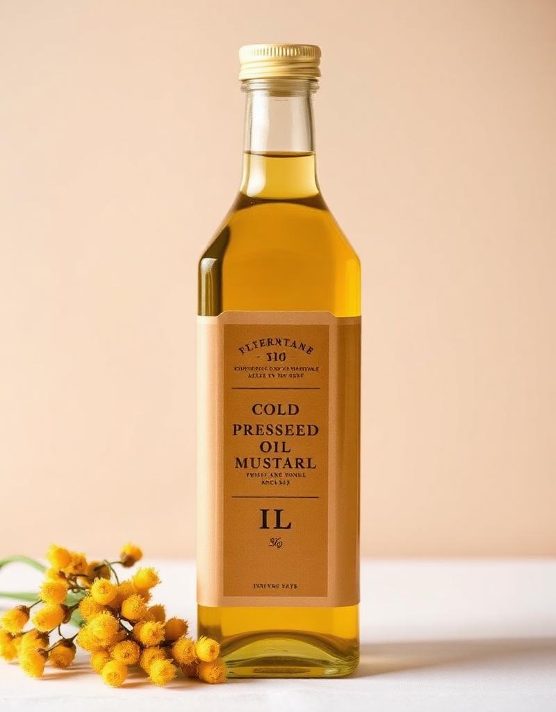 Cold-Pressed Mustard Oil 1L